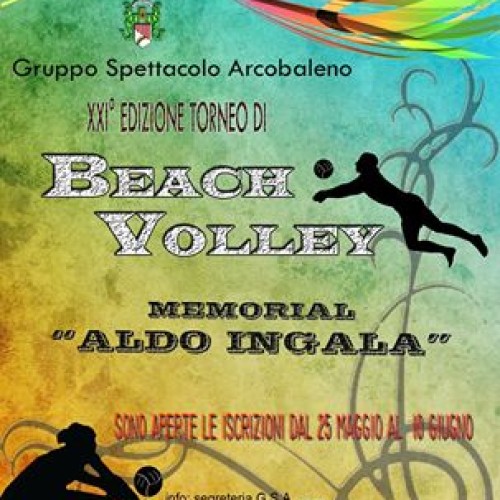 XXI° edizione torneo di BEACH VOLLEY memorial “Aldo Ingala”