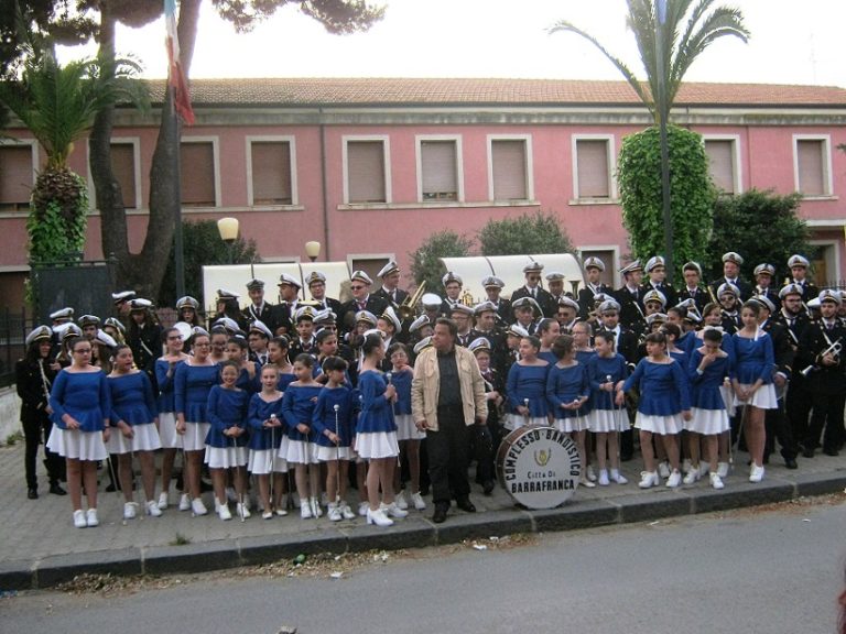 majorette banda musicale Città di Barrafranca anno 2015