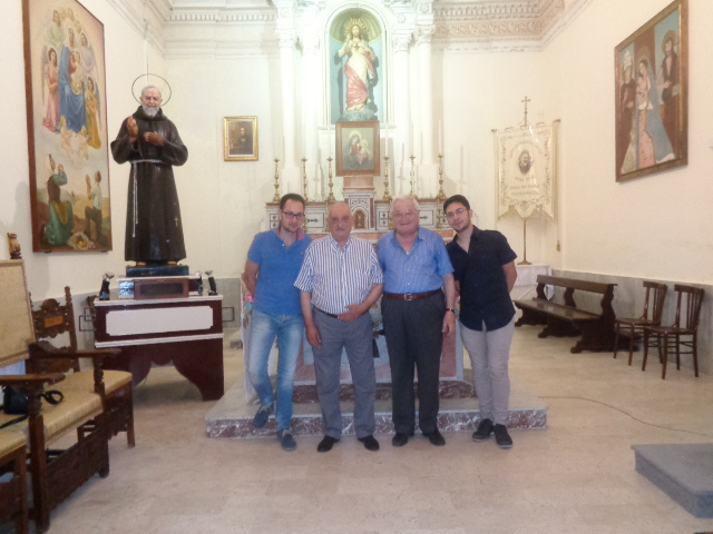Gianluca Miccichè, Andrea Rapisardi, Don Pino Carà, Gialuca Amicon