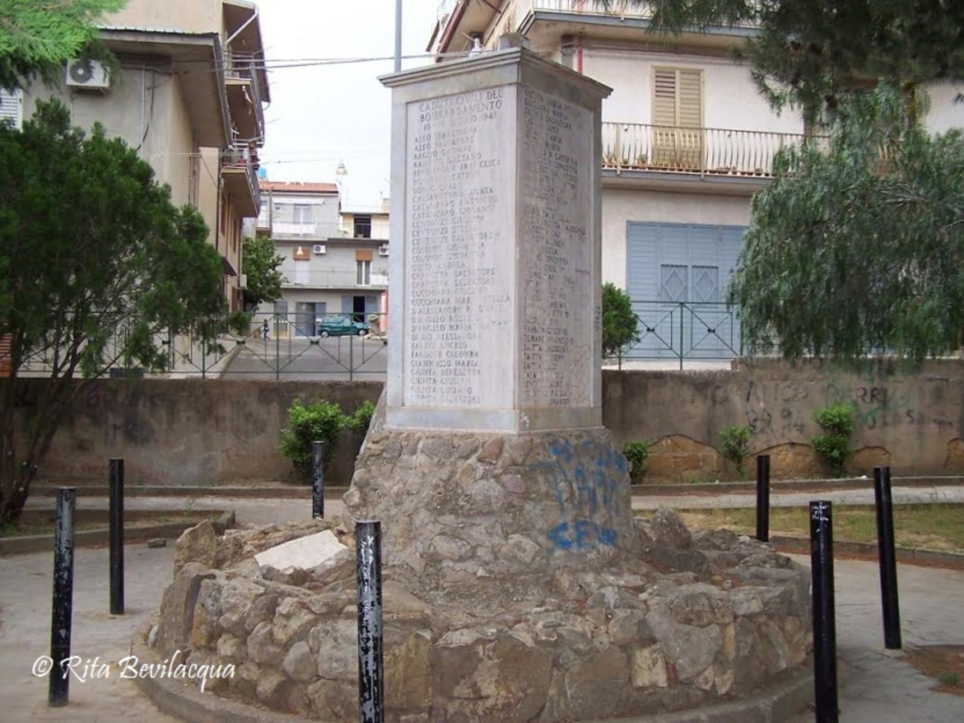 18 luglio 1943- i pesanti bombardamenti che colpirono Barrafranca