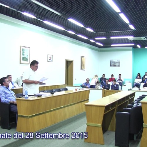 VIDEO: Consiglio comunale del 23 Settembre 2015