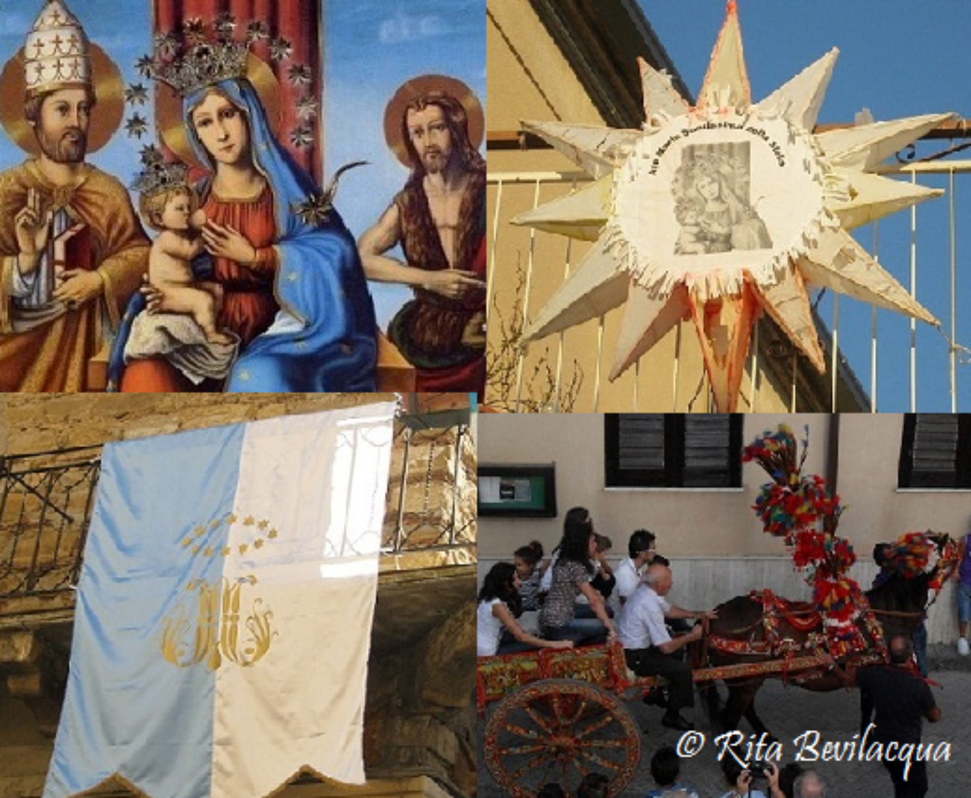 Tradizioni folkloristiche in onore di Maria SS. della Stella, compatrona di Barrafranca