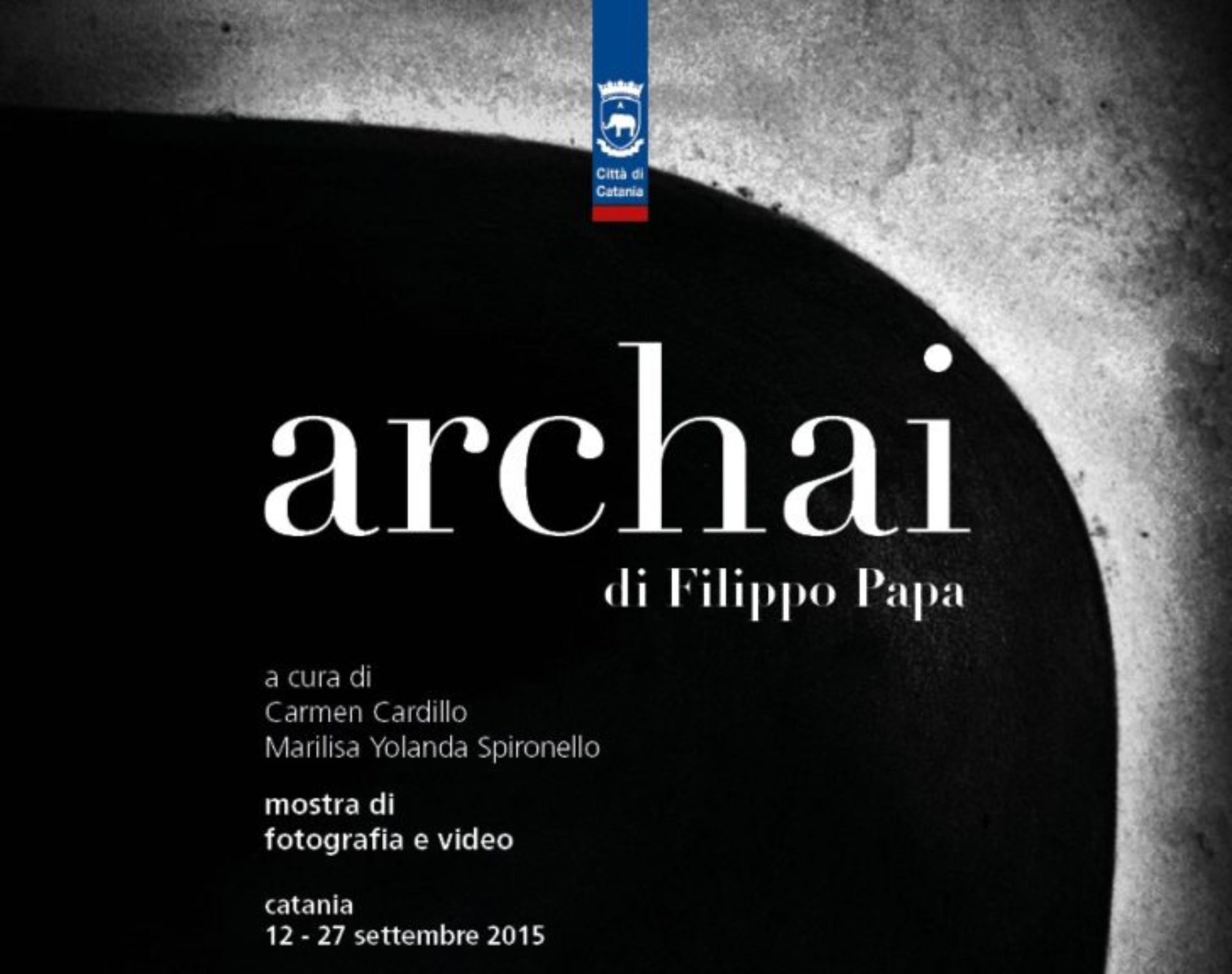 Mostra personale di fotografia e video “Archai” dell’agirino Filippo Papa a Catania