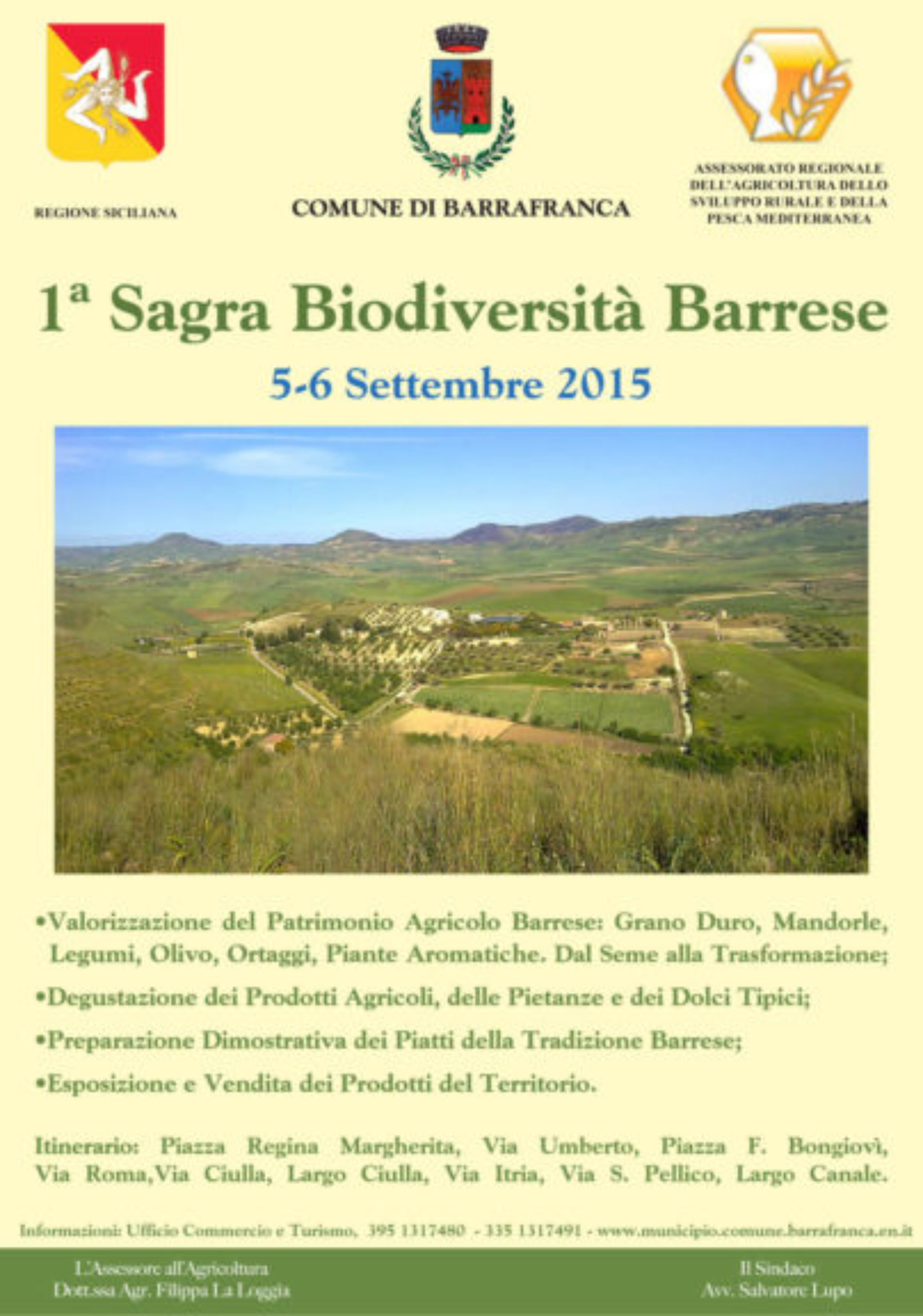 Al via la 1 edizione della Sagra della Biodiversità Barrese