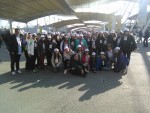 Alunni scuola media a Milano Expo