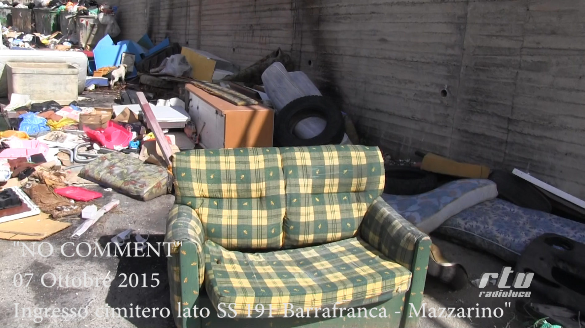 VIDEO: Emergenza rifiuti a Barrafranca