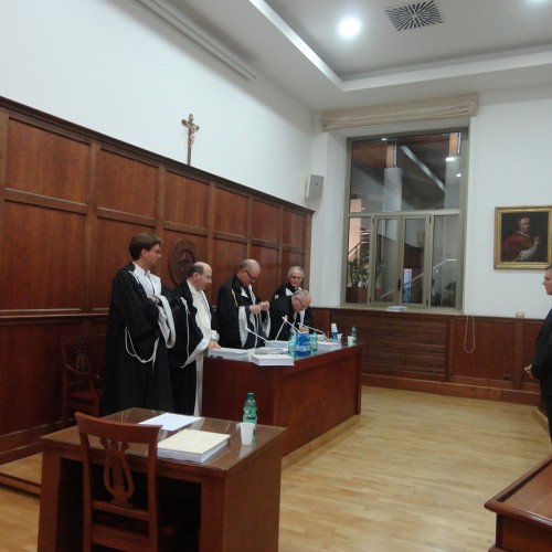 Il sacerdote lituano Ramunas Norkus, cittadino onorario di Barrafranca consegue la laurea in sacra Teologia alla Pontificia Università Lateranense