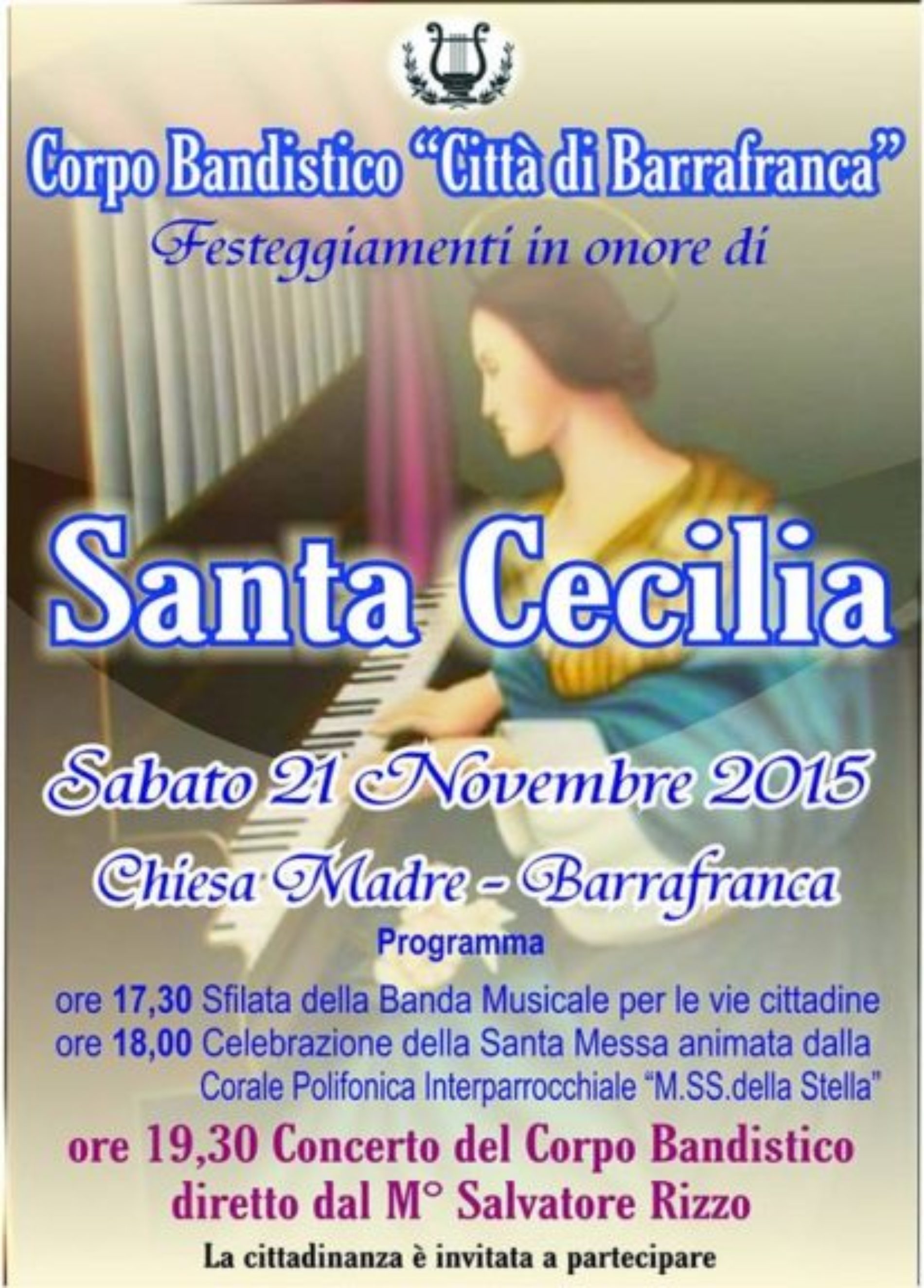 Festa di Santa Cecilia, il concerto