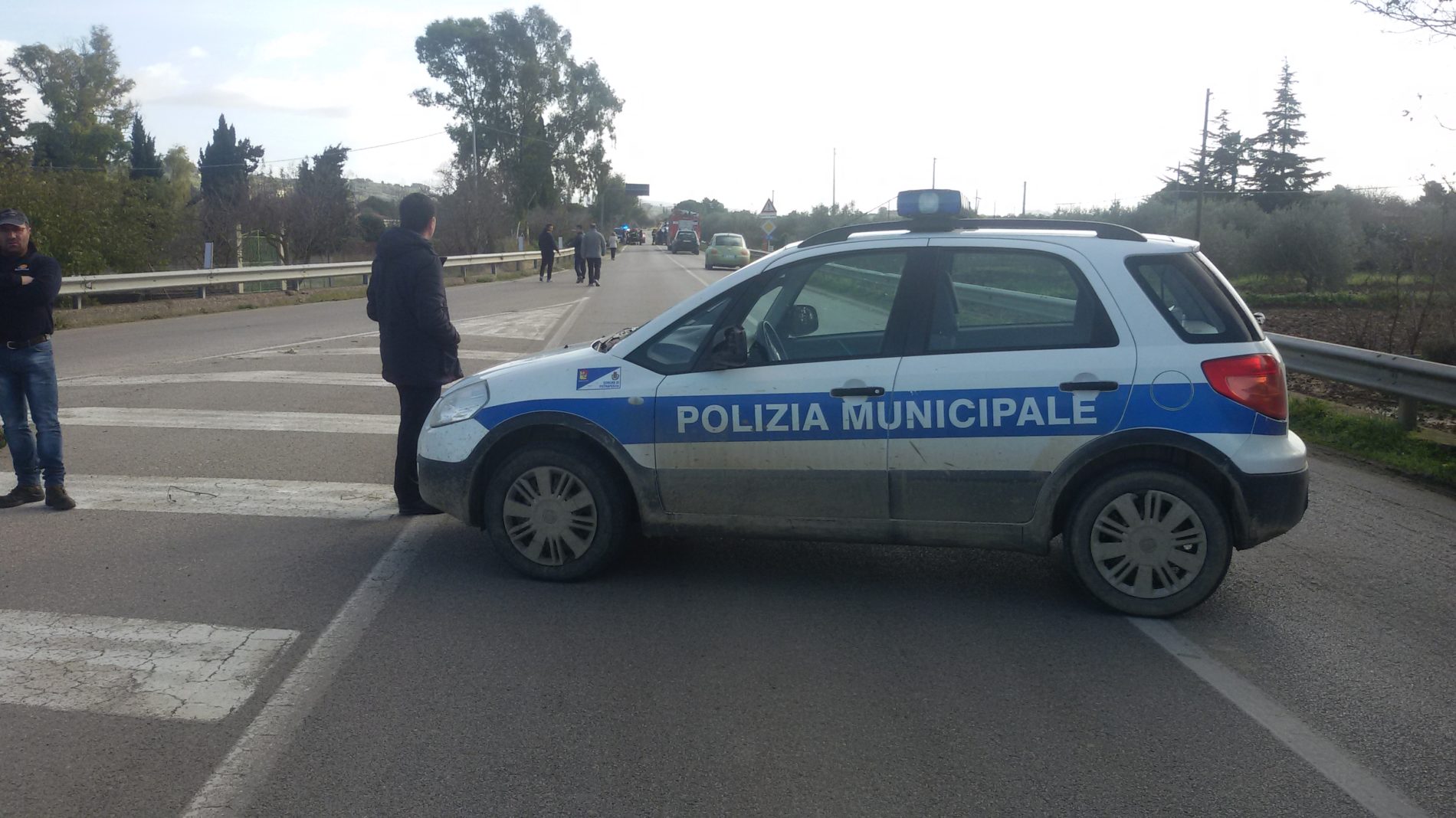 Incidente SS 191 bivio Caulonia. Il forestale pietrino, ferito nell’incidente trasferito in un ospedale di Palermo