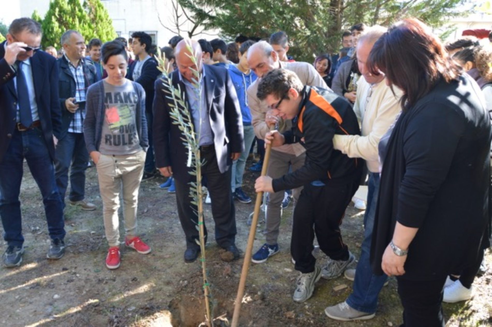Il “Falcone” con la sede coordinata dell’Agrario partecipa alla Festa dell’albero promosso da Legambiente
