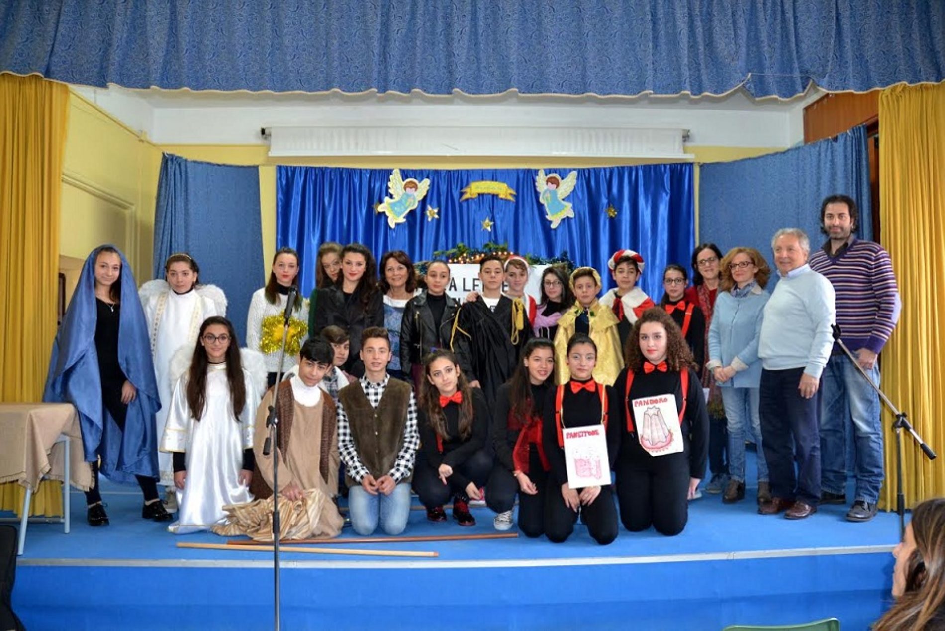 Rappresentazione teatrale “Processo al Natale” della scuola “G. Verga” di Barrafranca