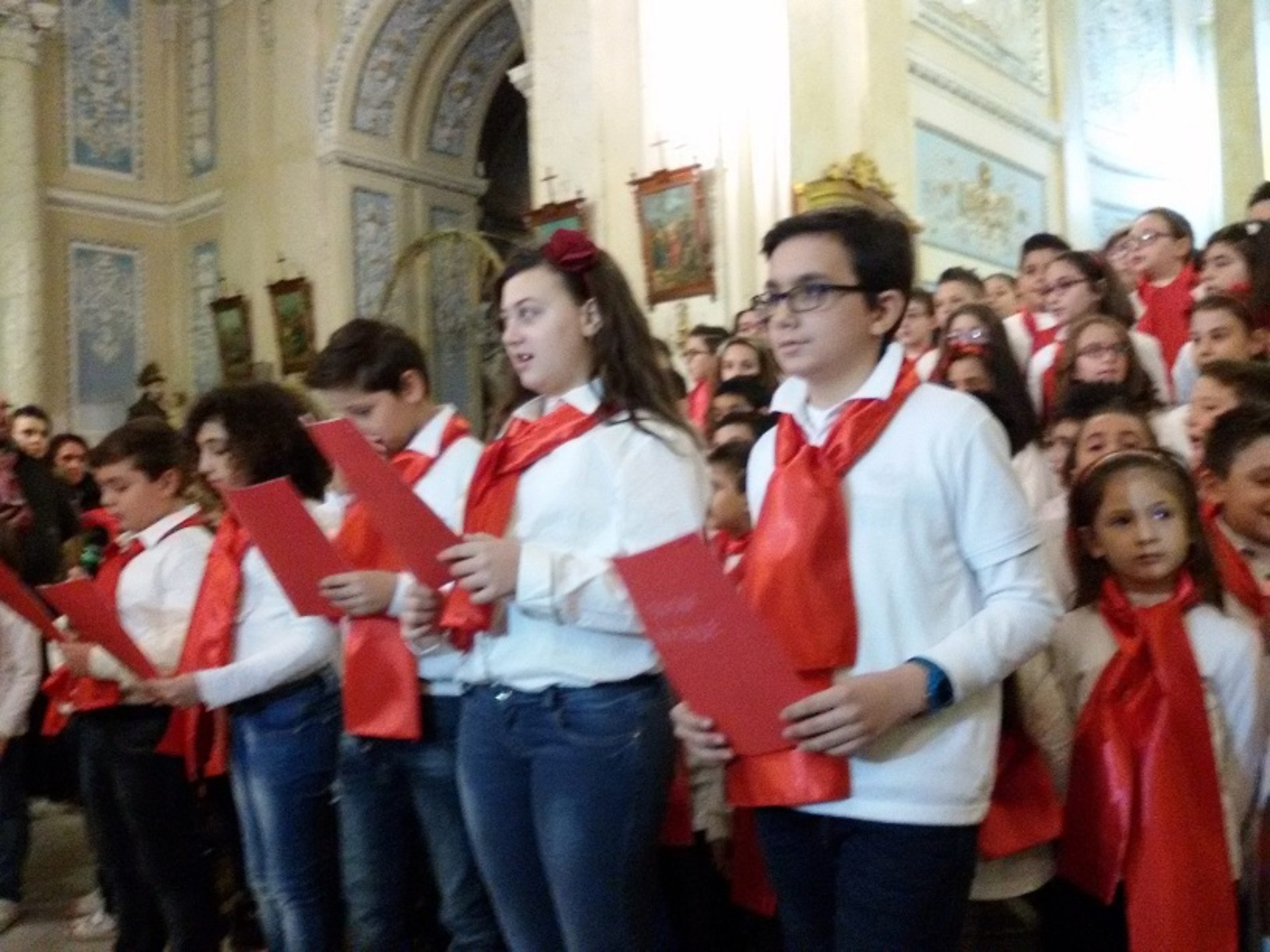 Canti natalizi in chiesa Madre: il “coro” dell’istituto San Giovanni Bosco