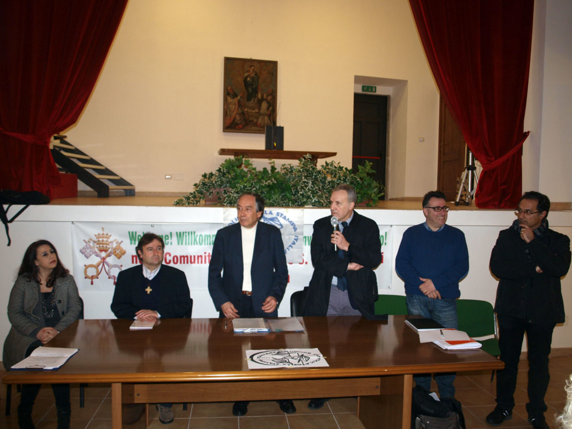 Domenico Interdonato è il presidente regionale dell’ Unione cattolica stampa italiana