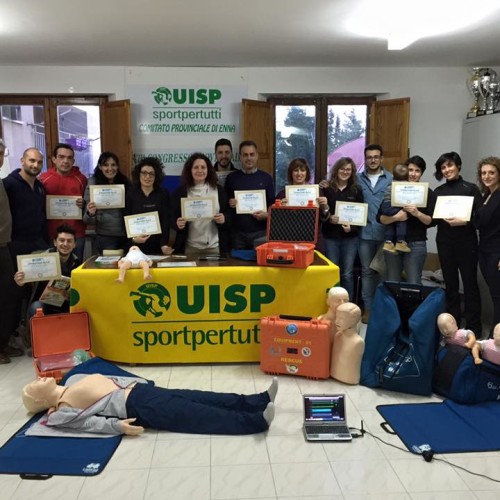 Uisp Enna organizza i corsi per l’uso del defibrillatore