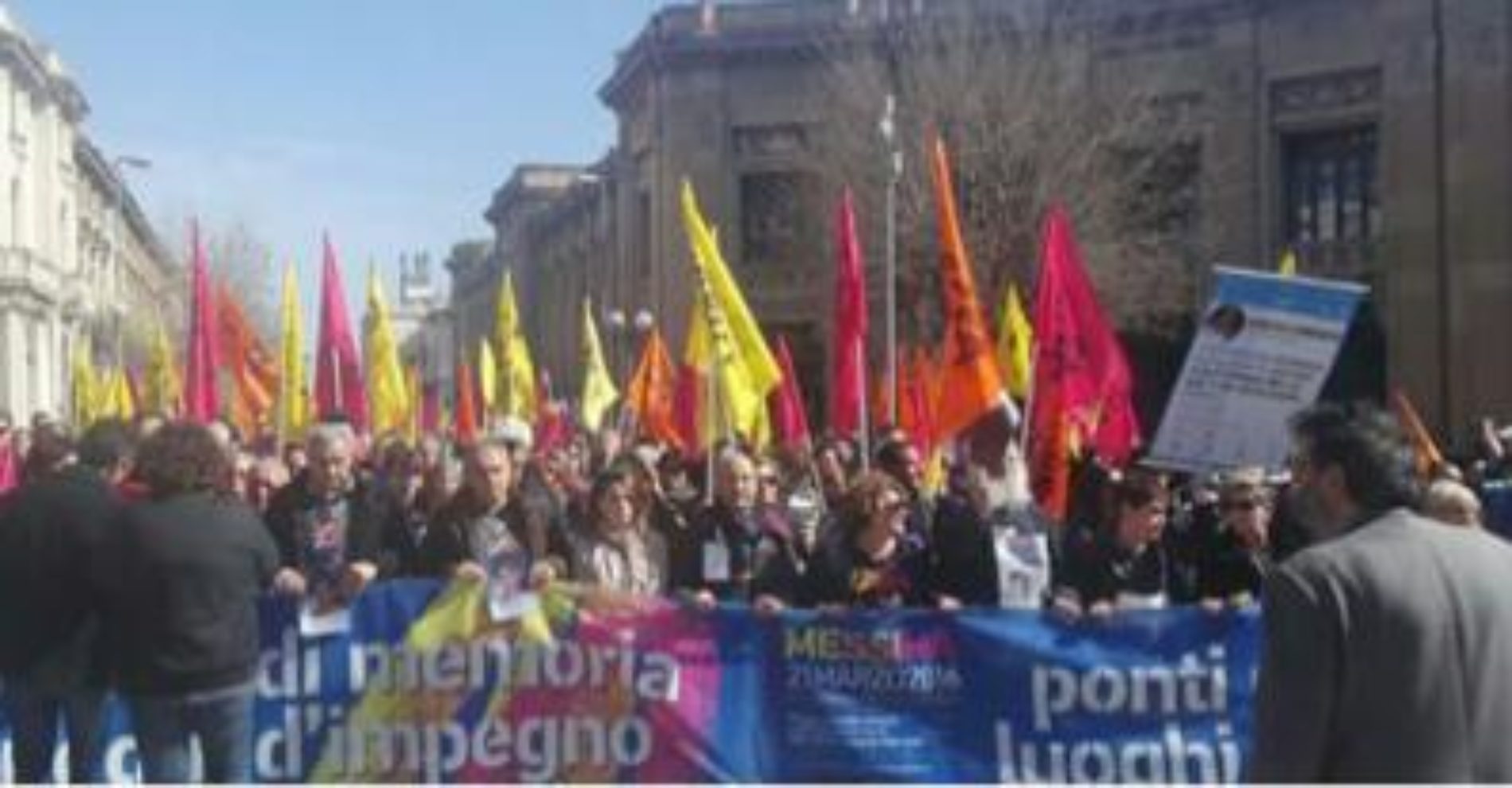 In 30mila a Messina per la Giornata di Libera in ricordo delle vittime di mafia