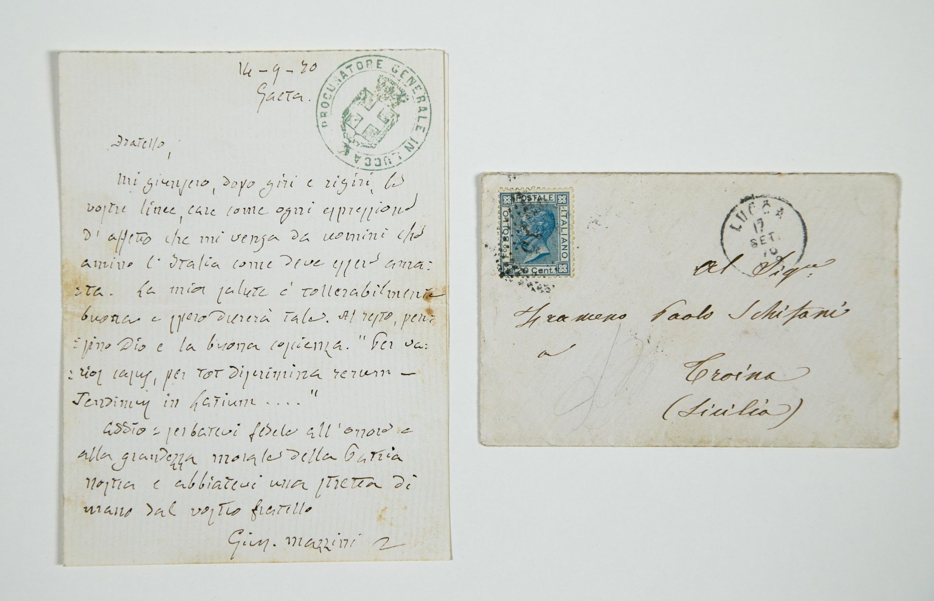 Scoperto a Troina un archivio con lettere inedite di Mazzini e Garibaldi: nel cuore della Sicilia nascerà un museo del Risorgimento