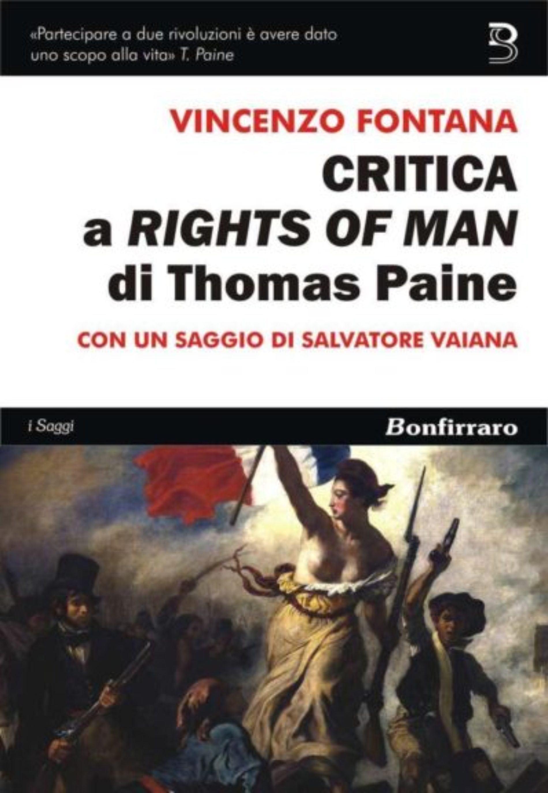 I diritti e le libertà nel nuovo libro “Critica a Rights of man di Thomas Paine”