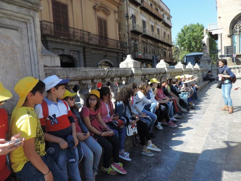 5 A della Don Bosco in gita a Palermo 2016
