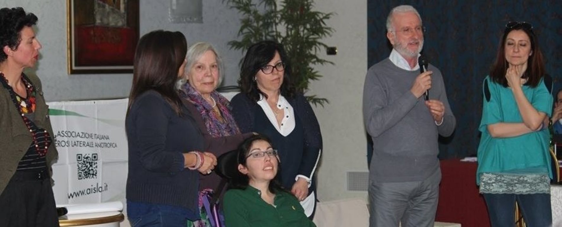 Il presidente nazionale Aisla, Massimo Mauro ad Enna: “ Più apertura per generare consapevolezza sulla Sla e sui problemi ad essi connessi”