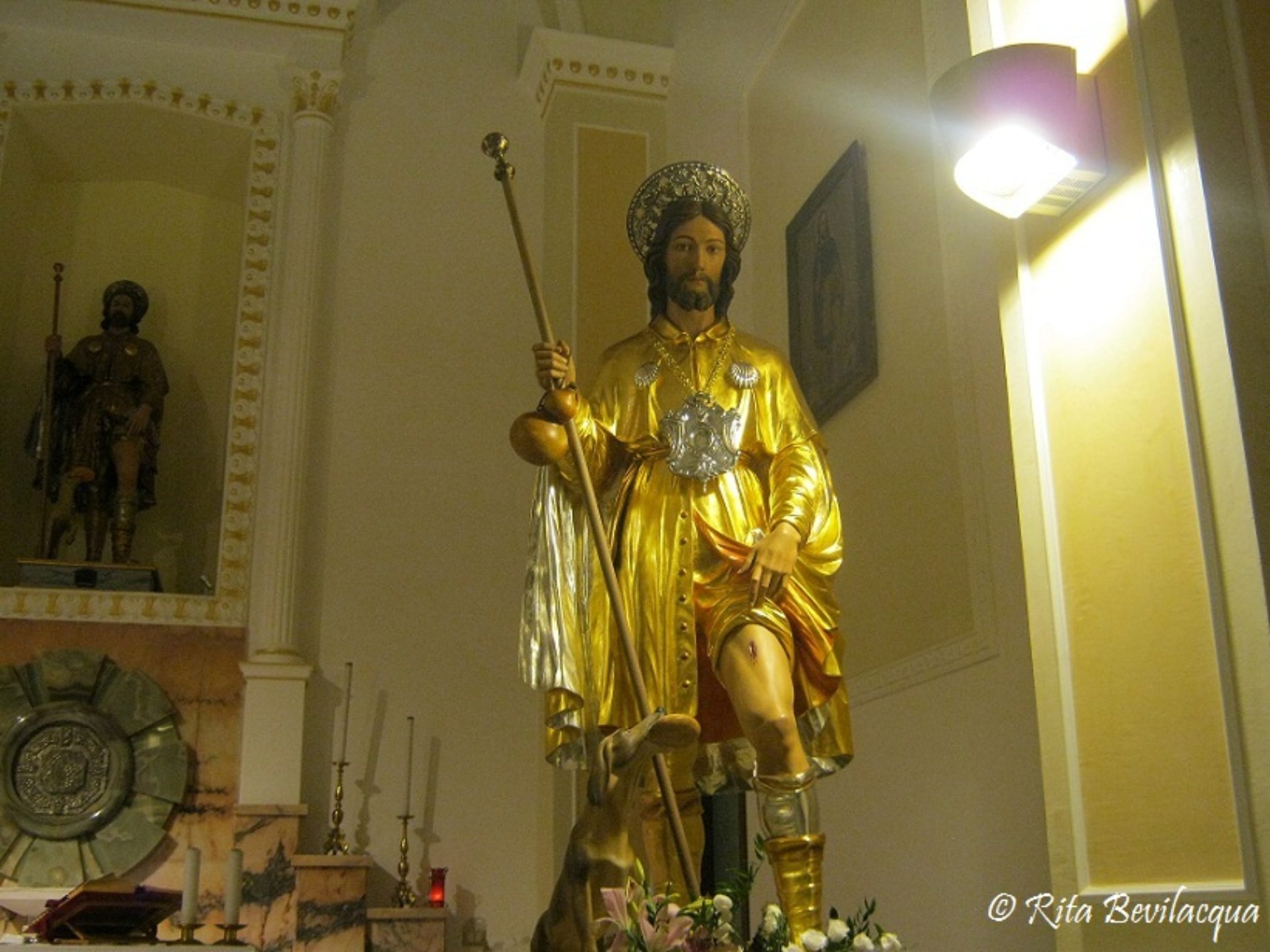 Pietraperzia. La festa di San Rocco, il santo del giorno.