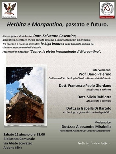 Herbita e Morgantina,  passato e futuro- incontro con il dott. Salvatore Cosentino