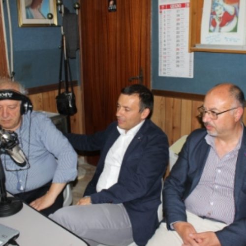 Il neo sindaco Fabio Accardi a Radio Luce dopo la sua elezione