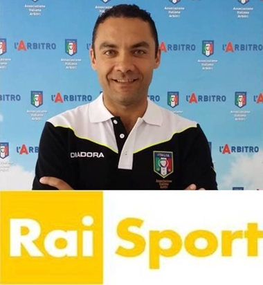 Giuseppe Di Gregorio direttore di gara della finale Scudetto di Serie A di calcio a 5, Real Rieti – Asti