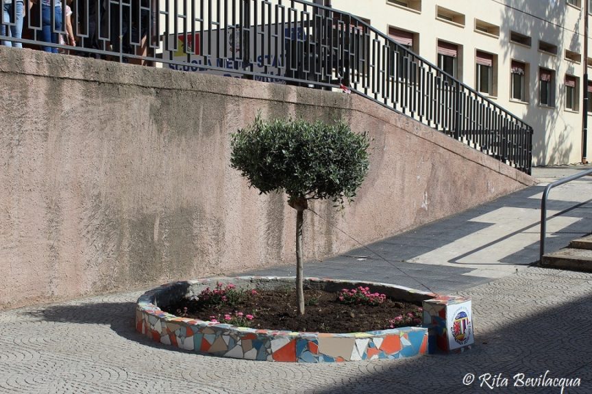 Inaugurazione del pannello NOI LEALI presso la scuola G. Verga