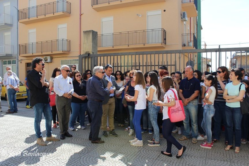 Inaugurazione del pannello NOI LEALI presso la scuola G. Verga