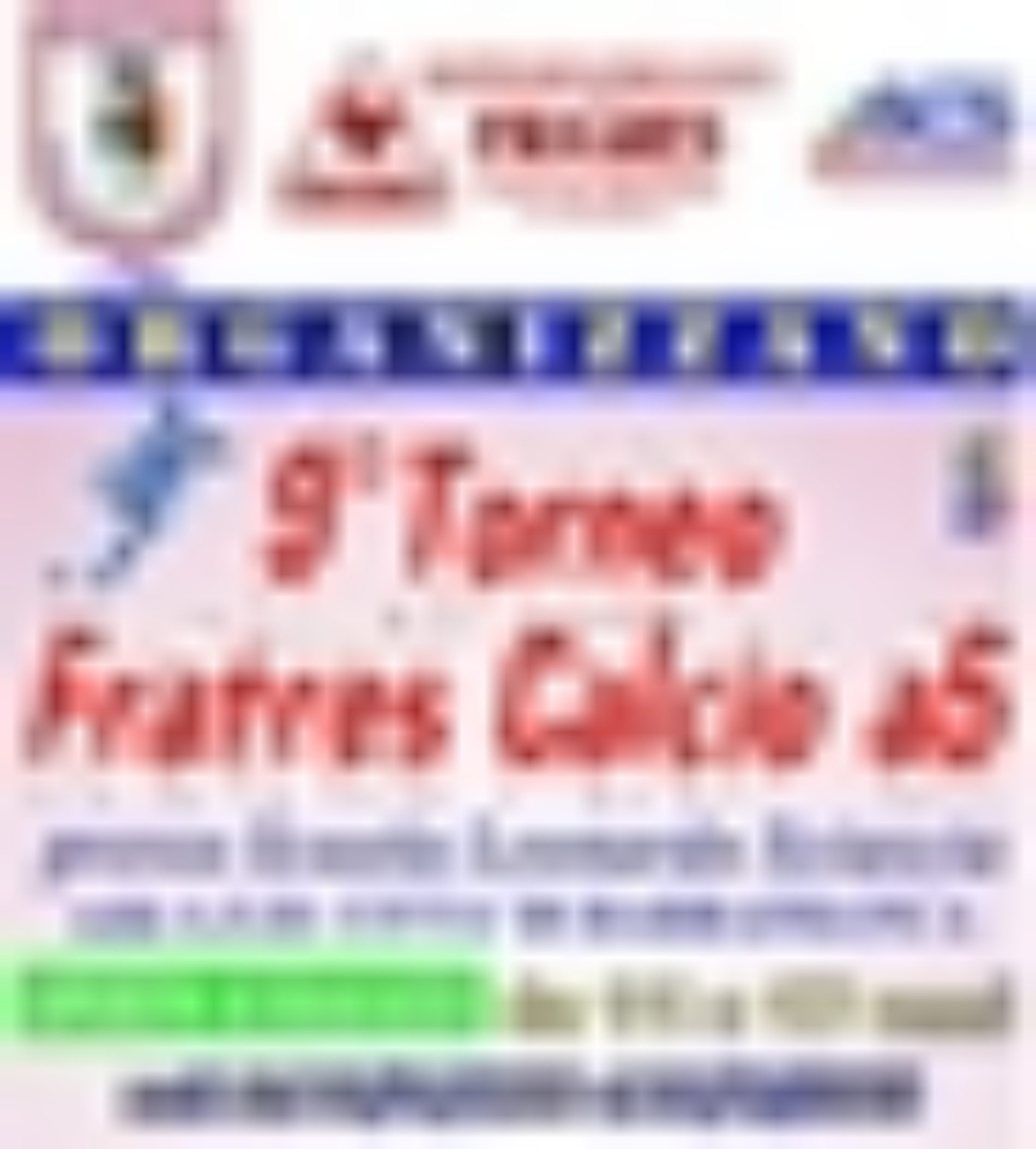 Inizia la nona edizione del Torneo giovanile “Fatres” con  più di cento partecipanti