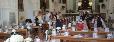 Il “primo” matrimonio celebrato nella chiesa di San Francesco dopo circa 20 anni dalla chiusura al culto