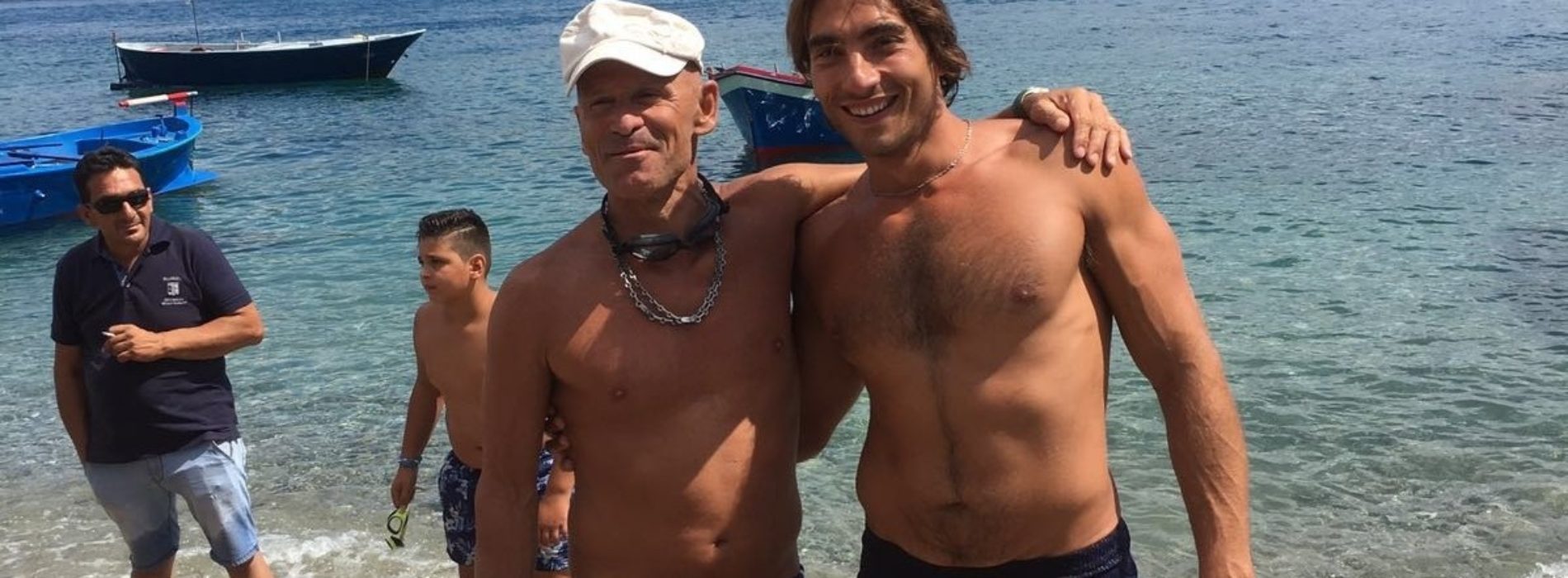 Roberto Puzzo e Filippo Piazza, i primi barresi ad aver attraversato lo stretto a nuoto