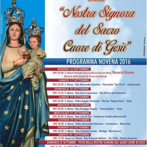 Festa Nostra Signora del Sacro Cuore, città di Barrafranca