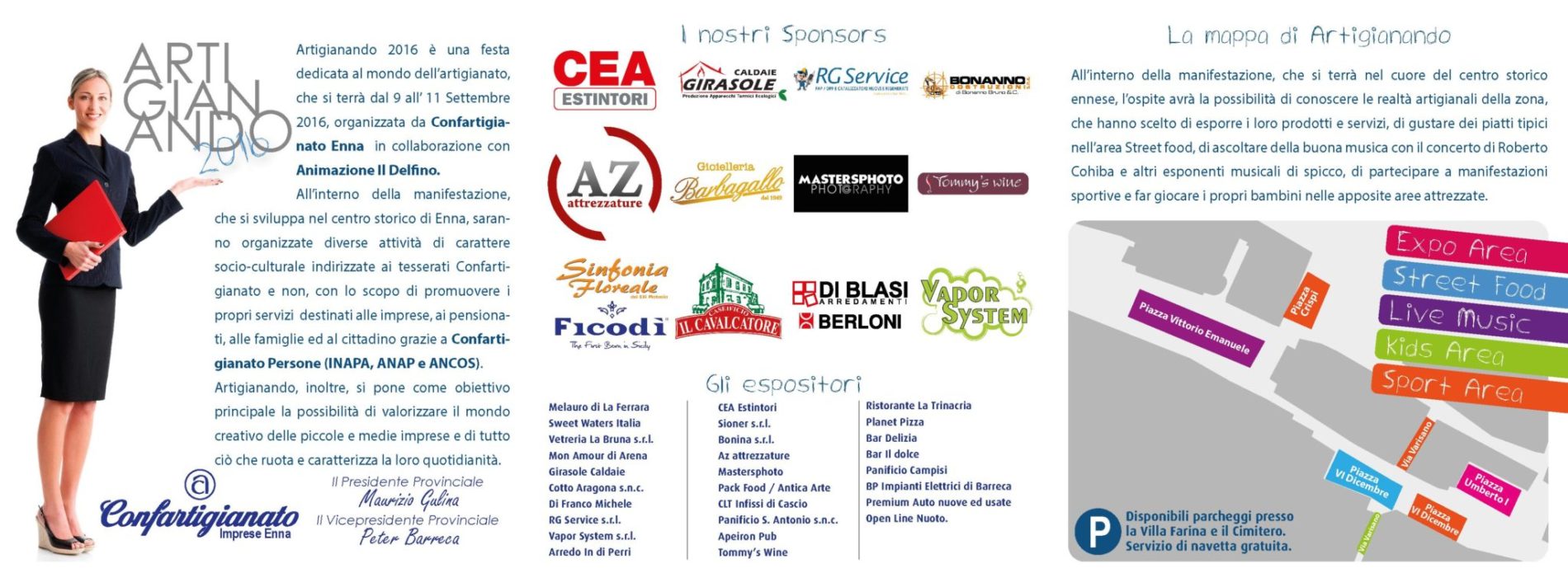 I^ Edizione della festa dell’ artigianato con musica, sport e food street