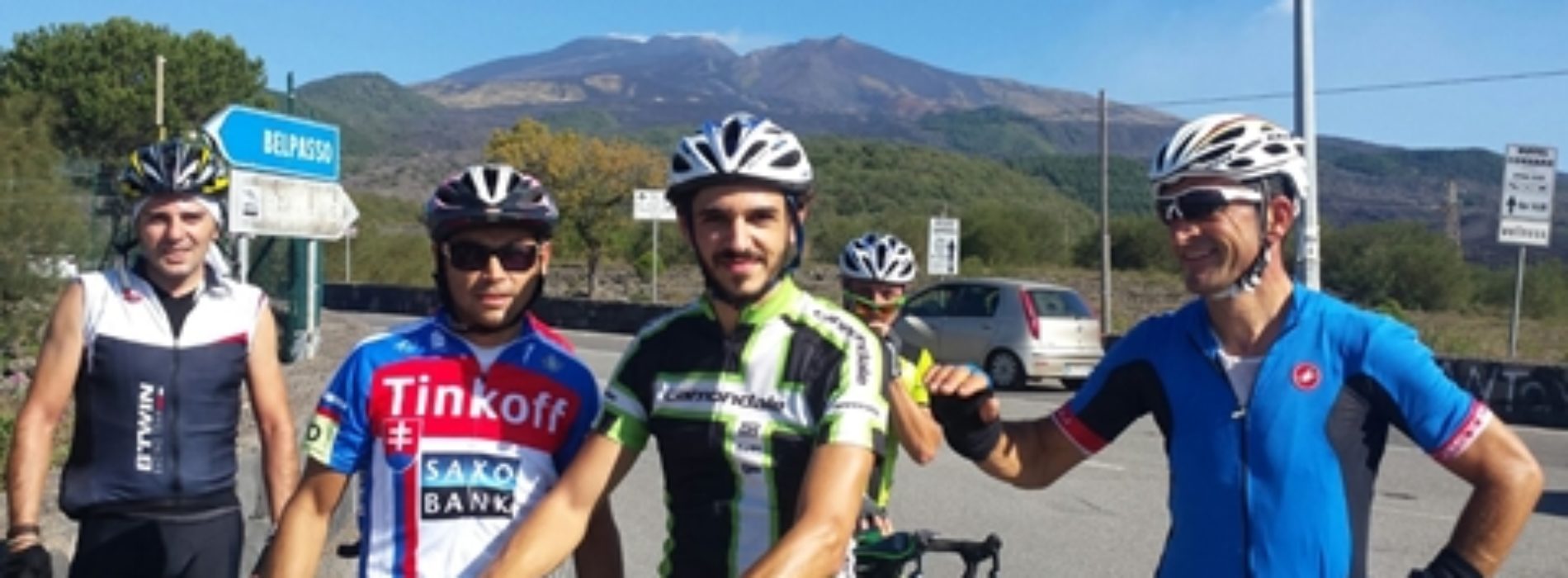 L’Associazione Ciclisti barresi e pietrini compie il giro dell’Etna