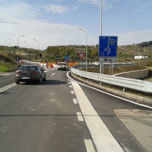 PIETRAPERZIA. Notizie nuove sulla statale 640 Dir. Il 23 febbraio la collocazione, a Pietraperzia, del sistema interferometrico.