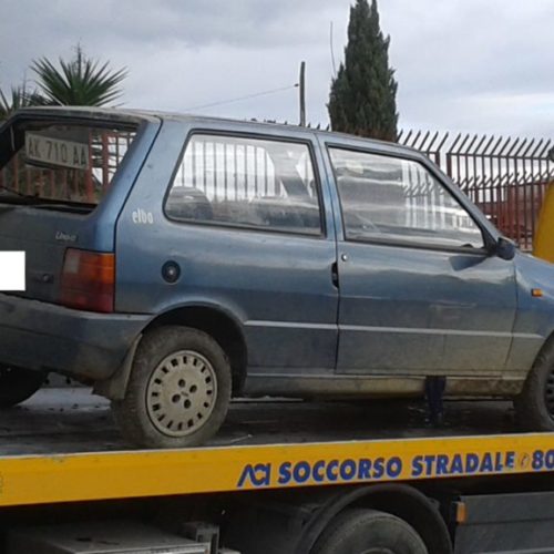 Carabinieri trovano tre auto rubate, una oggi mentre altre due nei giorni passati