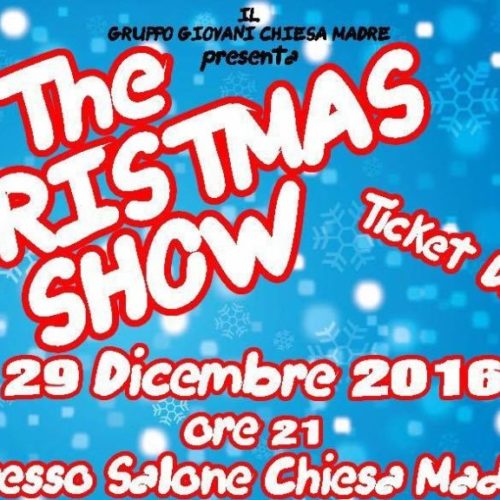 “The Christmas Show” nel salone della chiesa Madre per le vittime del terremoto
