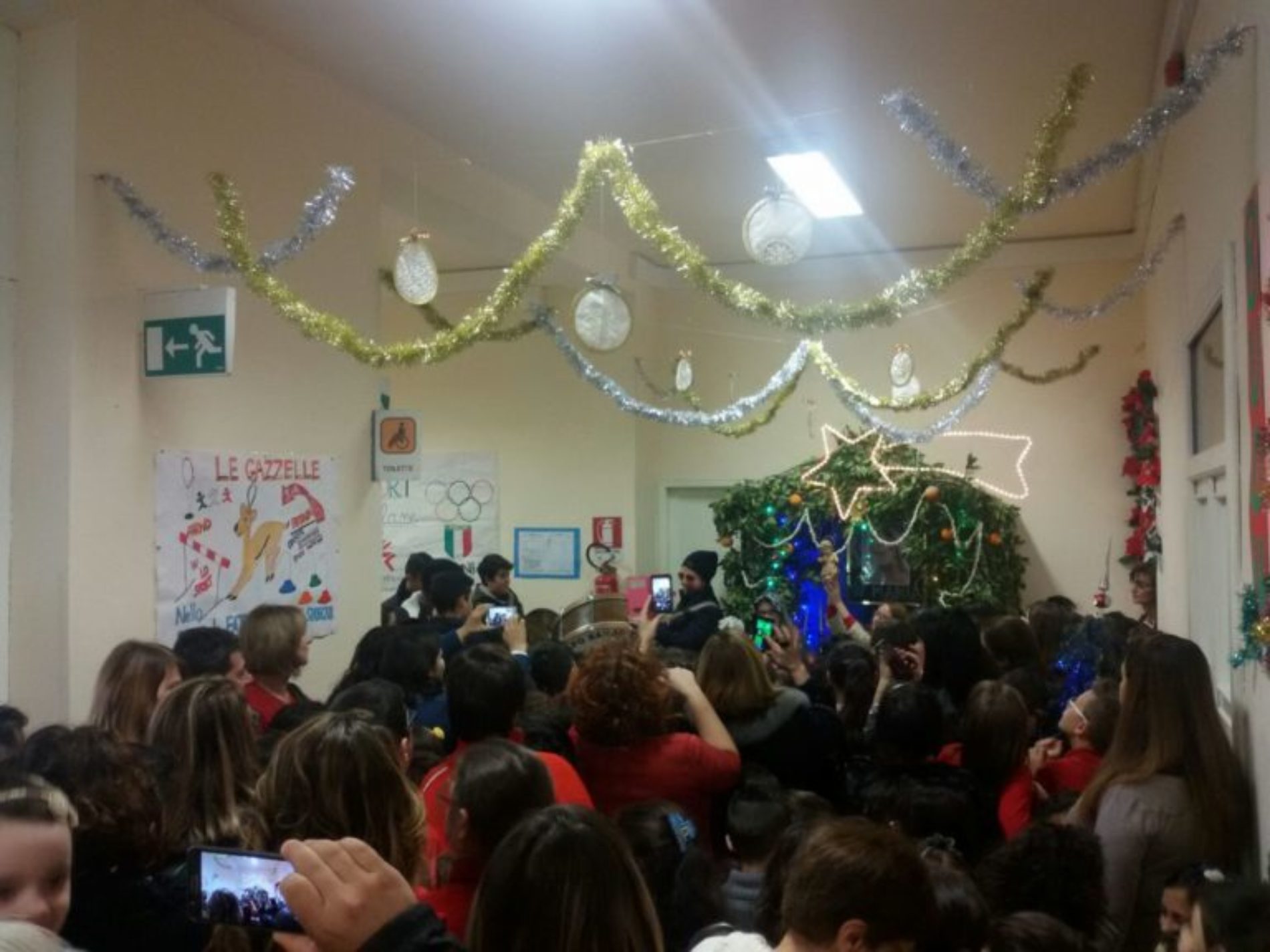 Gli alunni del San Giovanni Bosco “cantano” la novena del Natale