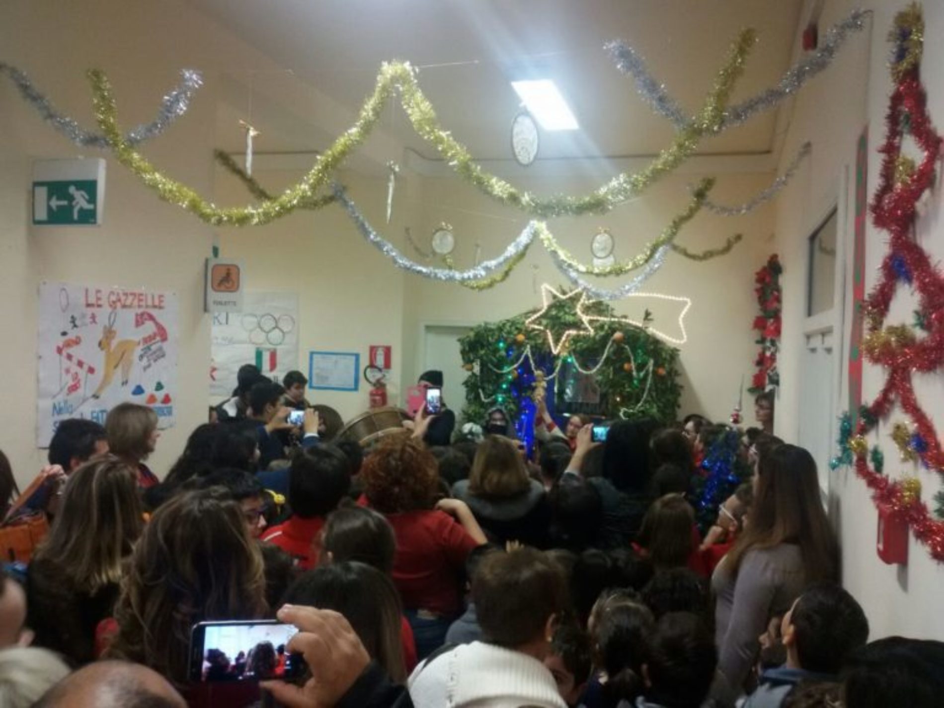 Gli alunni del San Giovanni Bosco “cantano” la novena del Natale