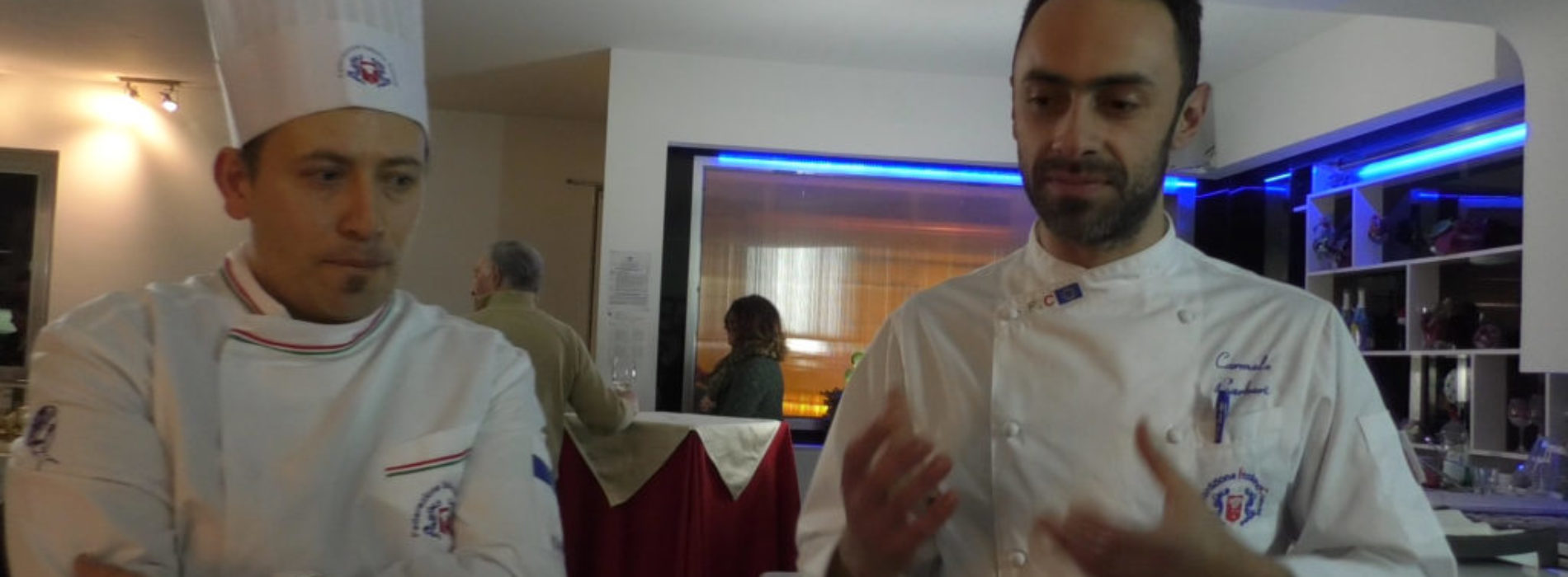 Al ristorante Blancò presentate le eccellenze del territorio. Chef ennesi hanno cucinato e i partecipanti degustato i piatti con i prodotti tipici locali