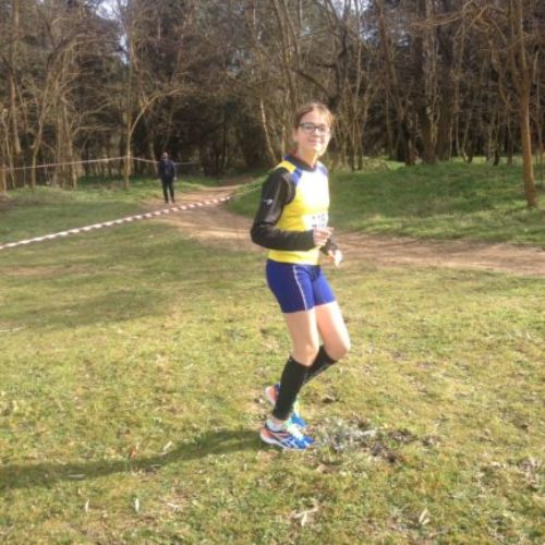 Buona prova di Lorenza Blandi al campionato regionale di corsa campestre di Piazza Armerina