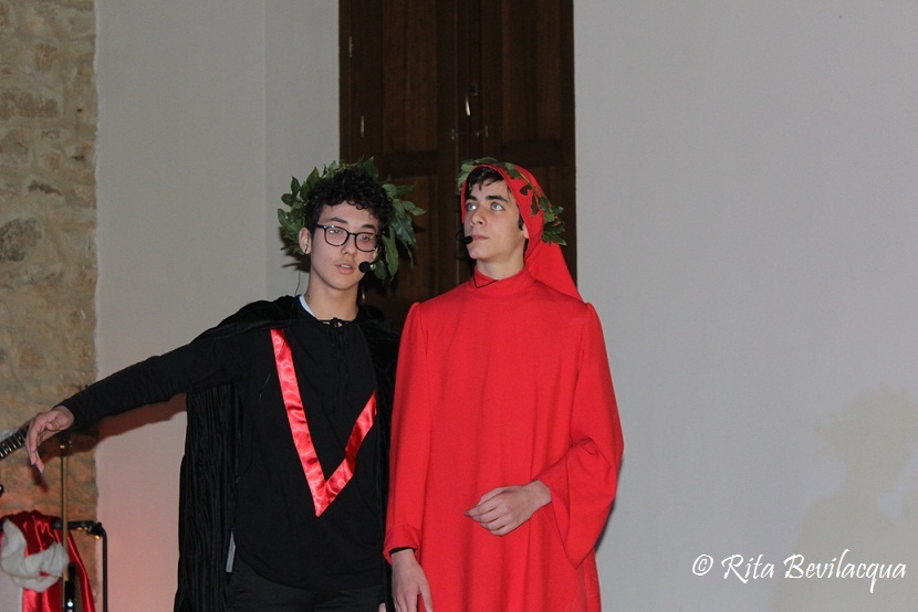 Musical LA NOSTRA DIVINA COMMEDIA scuola Verga