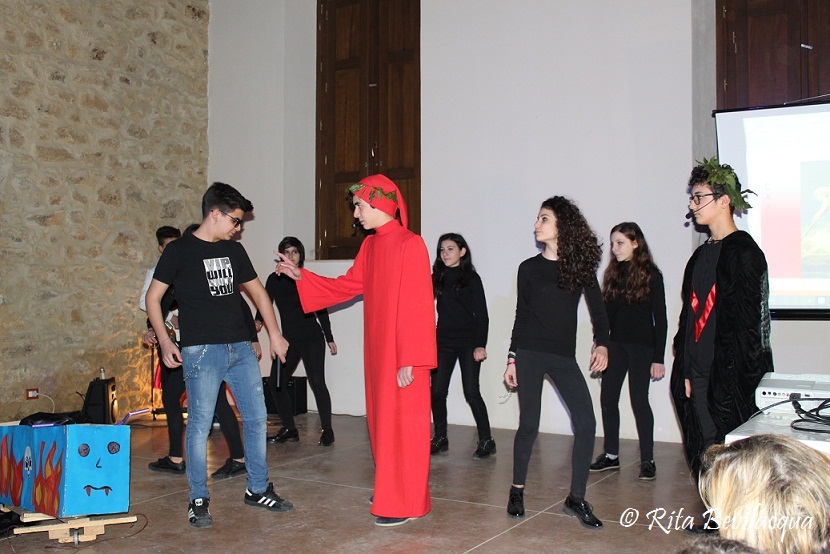Musical LA NOSTRA DIVINA COMMEDIA scuola Verga