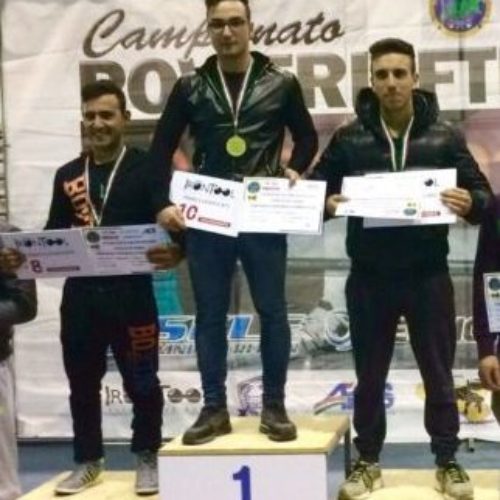 Pietraperzia. Andrea Di Trio primo classificato al campionato regionale di sollevamento pesi