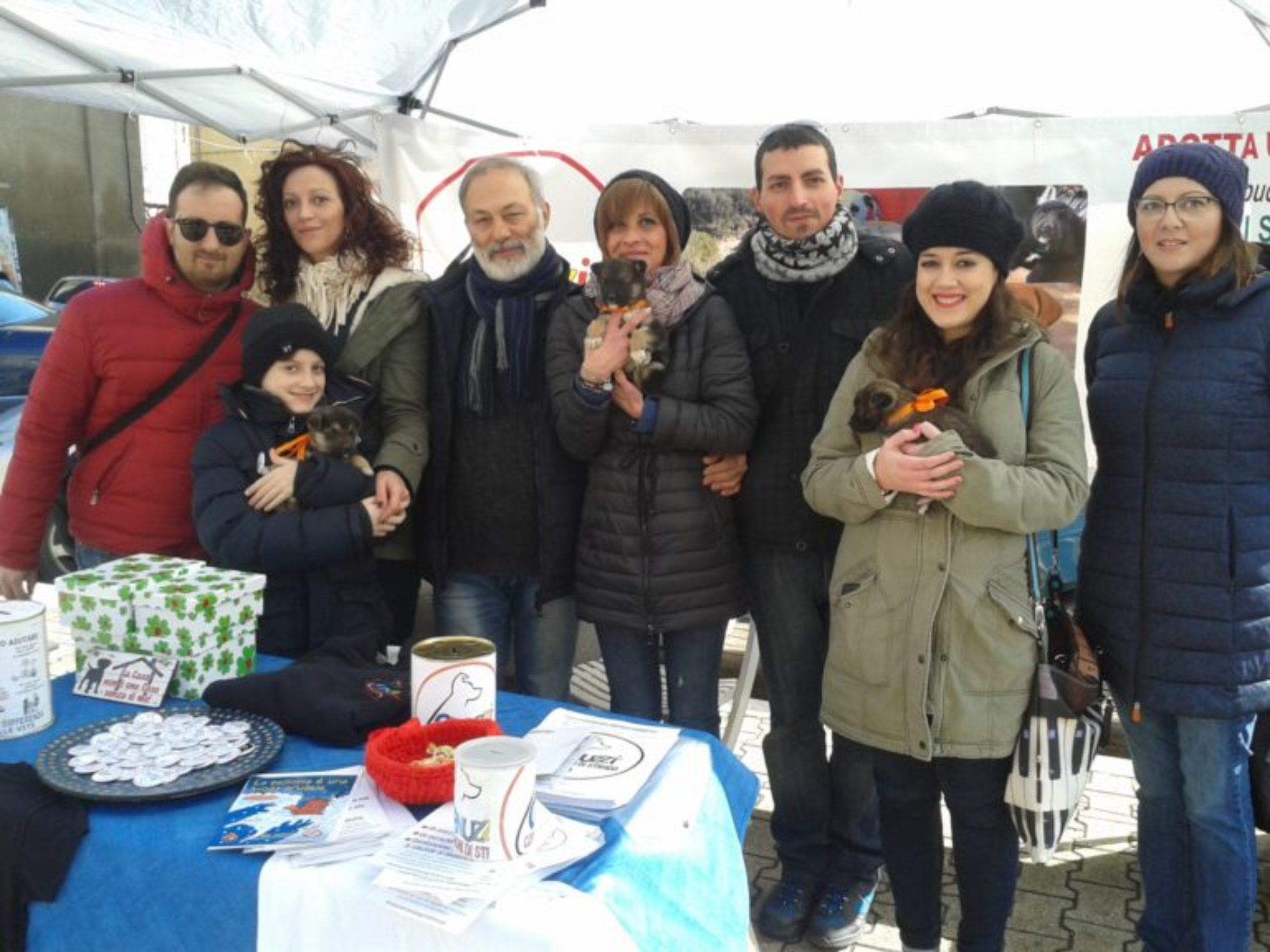 Adotta un cane, è l’appello del gruppo nisseno “Canuzzi compagni di strada”