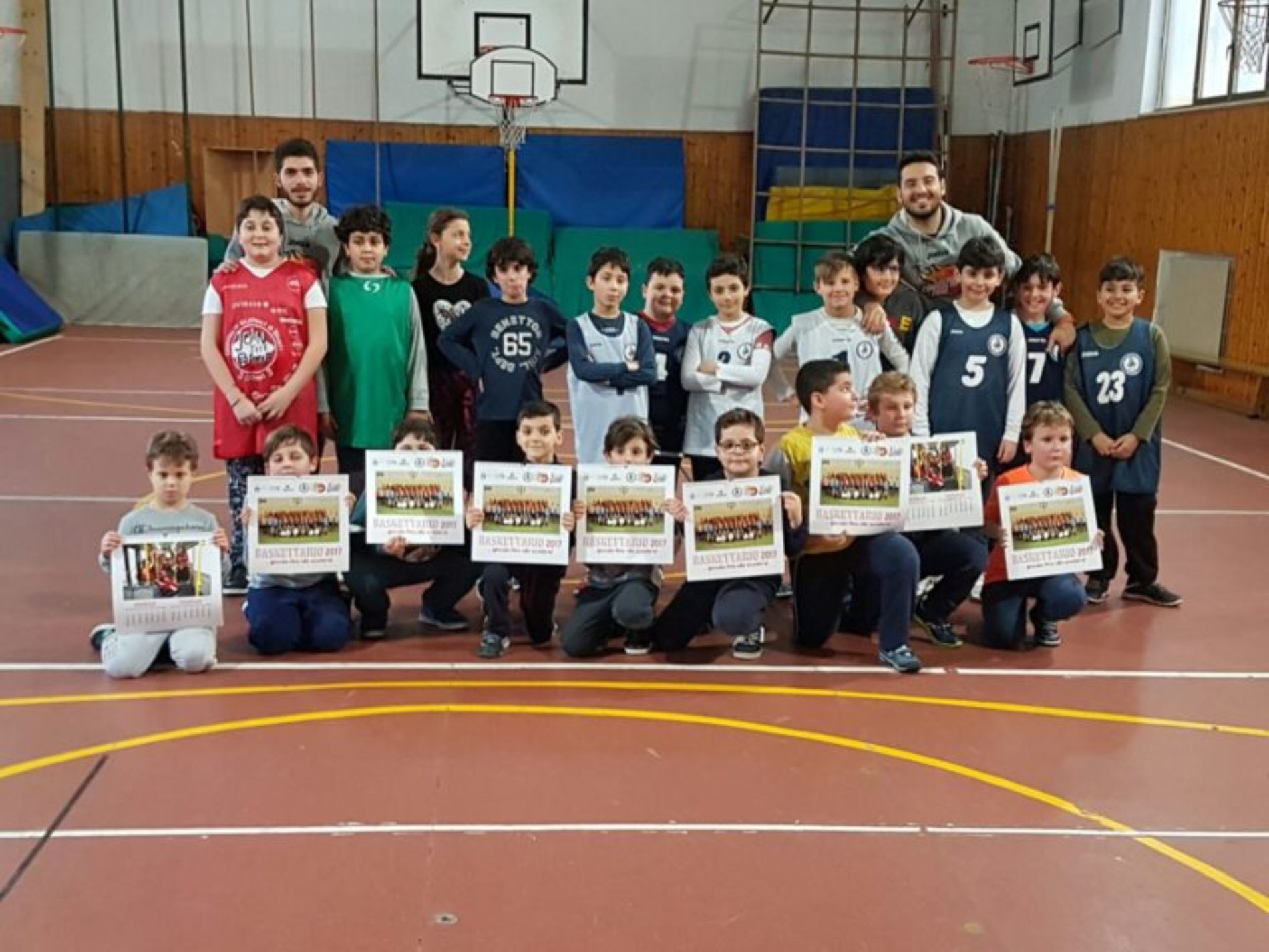 La Libertas Consolini spegne 37 candeline e presente il “Baskettario 2017”, un calendario degli appassionati della palla a spicchi