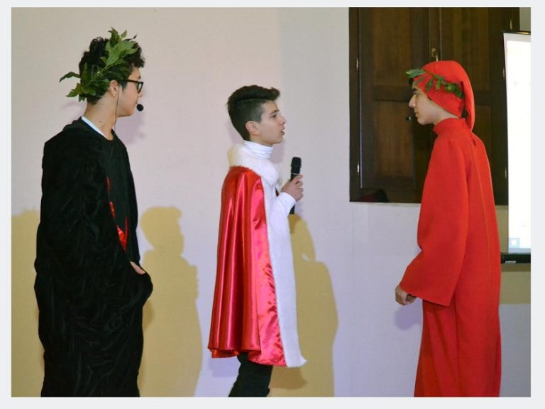 Musical LA NOSTRA DIVINA COMMEDIA scuola Verga