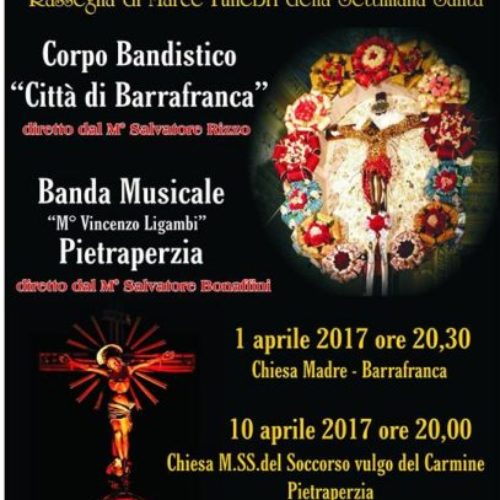 IN PASSIONE DOMINI- rassegna di Marce funebri della Settimana Santa