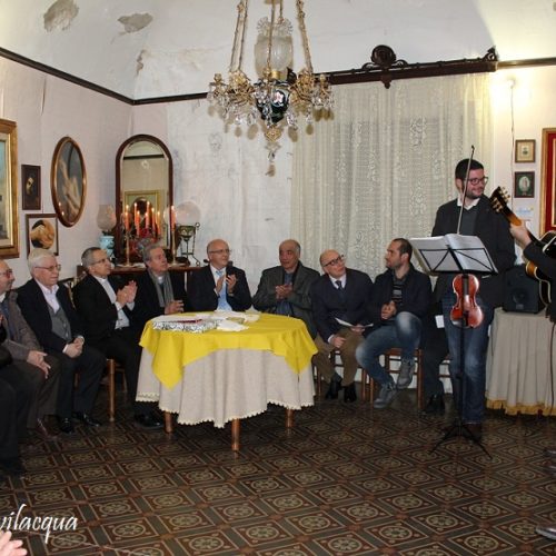 Gaetano Vicari festeggia il premio “Uomo dell’anno 2016” nel Salotto artistico-letterario “Civico 49”